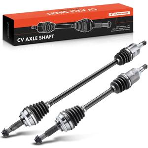 8 x A-Premium Pair (2) Front CV Axle Shaft Assembly Compatible with Toyota Corolla 2009-2018, Matrix 2003-2013 & Pontiac Vibe 2003-2010, L4 1.8L, Driver and Passenger Side
