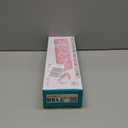 Wireless Keyboard and Mouse Combo, Retro Typewriter Keyboard with Round Keycaps, 2.4GHz USB Cute Wireless Keyboard Mouse for Computer, Desktop, Laptop and Computer (Pink-Colorful)