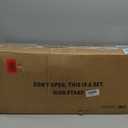 Parking Sign Post 48" Heavy Duty Cast Iron Parking Signs Stand, Movable Sign Stand for Hanging Signs, Black (2 Packs, 15pounds)