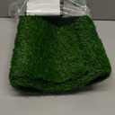 XLX TURF Green Artificial Grass Table Runner for Football Golf Party Easter Decorations - 12 x 36 Inches Short Fake Grass Crafts Table Centerpiece Wedding Baby Shower