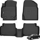 ANBINGOFit for Toyota Corolla Floor Mats 2003-2008 (Not Fit Front Seats with Heated Vents Underneath) for Toyota Corolla Car Mat All Weather Mats for Corolla TPE Car Matt Rugs for Corolla