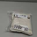 Couch Cushion Covers for Sectional Sofa, Stretch Soft Sofa Slipcovers Washable Wear-Resistant Universal Furniture Protector for Living Room(1 Piece Armrest Cover, Ivory)