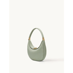 Songmont Leather Crescent Bag for Women Designer Handbags with Hasp Closure Stylish Trendy Half Moon Bag for Women
