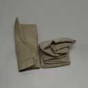 MIULEE Pack of 2 Decorative Outdoor Solid Waterproof Throw Pillow Covers Faux Linen Garden Farmhouse Cushion Cases for Patio Tent Balcony Couch Sofa 16x16 Inch Light Tan