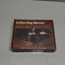 Mug Warmer - 36W Coffee Mug Warmer for Desk with Temperature Display, 2-12Hrs Auto Shut Off, Smart Candle Warmer - Ideal Coffee Gifts Accessories Keep Beverages Coffee Warmer (Black)