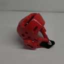 Kids & Adults Taekwondo Karate Headgear MMA Martial Arts Helmet, Soft Head Gear for Martial Art Grappling Muay Thai Kickboxing Taekwondo (Medium, RED)