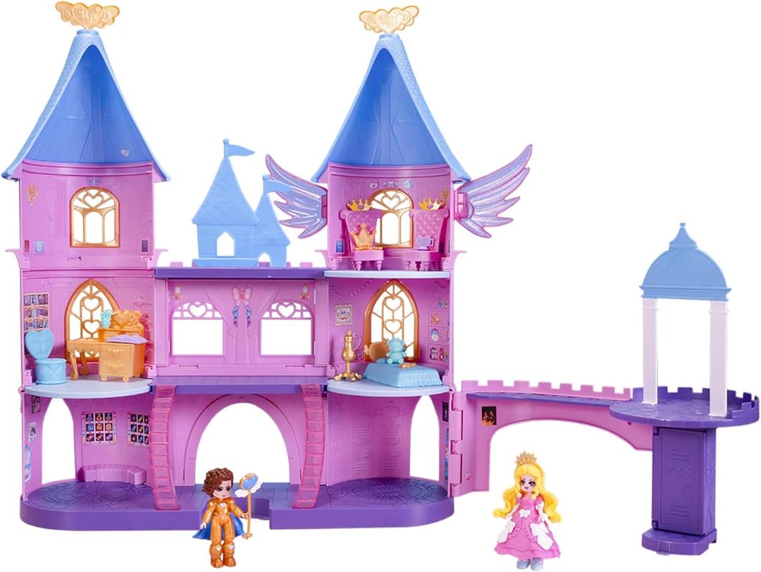 Royale High Castle Campus Playset - (2) Exclusive Dolls, 3 Floors to Explore with 360 Play - 19 Accessories - Virtual Item Code Included - Ages 5+