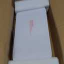 TSJ OFFICE Glass Desktop Whiteboard - 17 X 7 Inches Small Dry Erase Board with Warm White Light, Glass White Board Surface Notepad with 1 Drawer, Desk Organizers for Office, Home, School Supplies