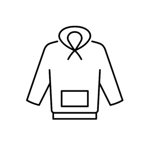 Seattle Seahawks Stencil Block - NFL Adult Long Sleeve Hoodie Fan, 2XL