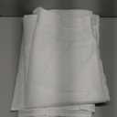 River Dream Stall Shower Curtain with Snap in Liner,No Hooks Needed Shower Curtain for Bathroom,Hotel Grade,Machine Washable,36" W74" H,White,with White Stripe and Magnets