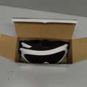 Large Dog Sunglasses With Adjustable Strap UV Protection, Windproof Puppy Eyewear, Suitable for Medium-Large Pets, Eyes Protection, Soft Goggles (White Frame)