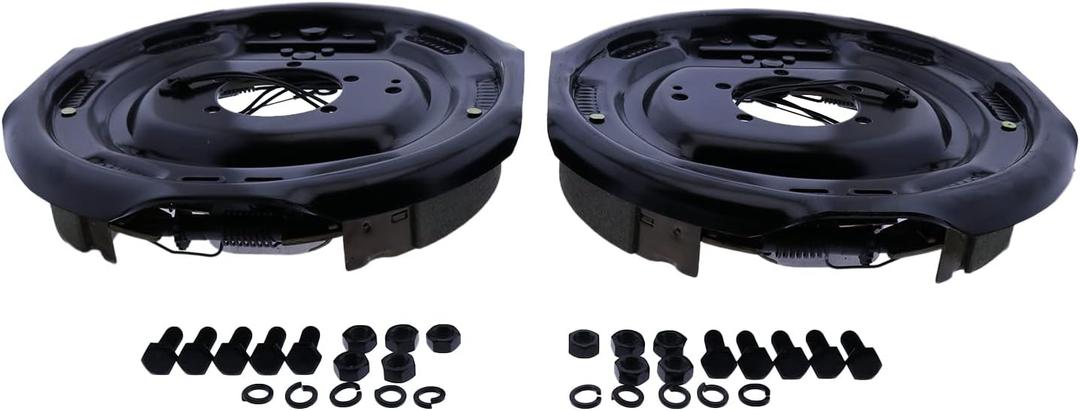 12x2 Electric Trailer Brake Kit Compatible with Dexter NEV-R-Adjust 7000lb Left & Right Hand 7K 023-464-00 023-465-00