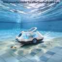 2026 Update WITBOX Cordless Robotic Pool Cleaner, C2 Automatic Pool Cleaner with Dual Motor,210-Min Runtime,Pool Vacuum for Above Ground Pool Up to 2200Sq.Ft,2.7L Filter Basket,Auto-Parking,Light Blue