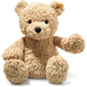 Steiff Jimmy Teddy Bear, Premium Teddy Bear Stuffed Animal, Teddy Bear Toys, Stuffed Teddy Bear, Teddy Bear Plush, Plushy Toy for Girls Boys and Kids, Soft Cuddly Friends (Light Brown, 16") (40cm/15.75")