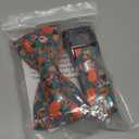 ARING PET Halloween Dog Collar with Bow, Cute Green Pumpkin Leaf Pets Detachable Bow Tie Collars for Puppy Small Medium Large Girl Boy Dogs-M