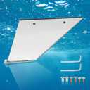 27412 Stainless Steel Skeg Guard Fix Damaged Skeg Fit for Mercury 200HP, 225HP, 250HP, 300HP PROXS Torque Master 4.6L V8 20" Shaft, 4.8" Gearcase