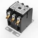 3 Poles Air Conditioner Contactor 40 Amp 120 VAC Coil, Compressor Condenser AC Contactor Definite Purpose Contactor for Heat Pump, Refrigeration System