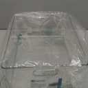 InterDesign iDesign Storage Bins with Handles - Organization for Kitchen, Bathroom, or Office, Set of 3, Clear