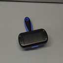 Swihauk Self Cleaning Slicker Brush - Skin Friendly Deshedding Grooming Tool for Dogs & Cats, Suitable for Shedding & Haired Pets, with Pet Supplies Accessories, Blue