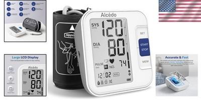 Automatic Digital Blood Pressure Monitor with Large Cuff & Talking Function