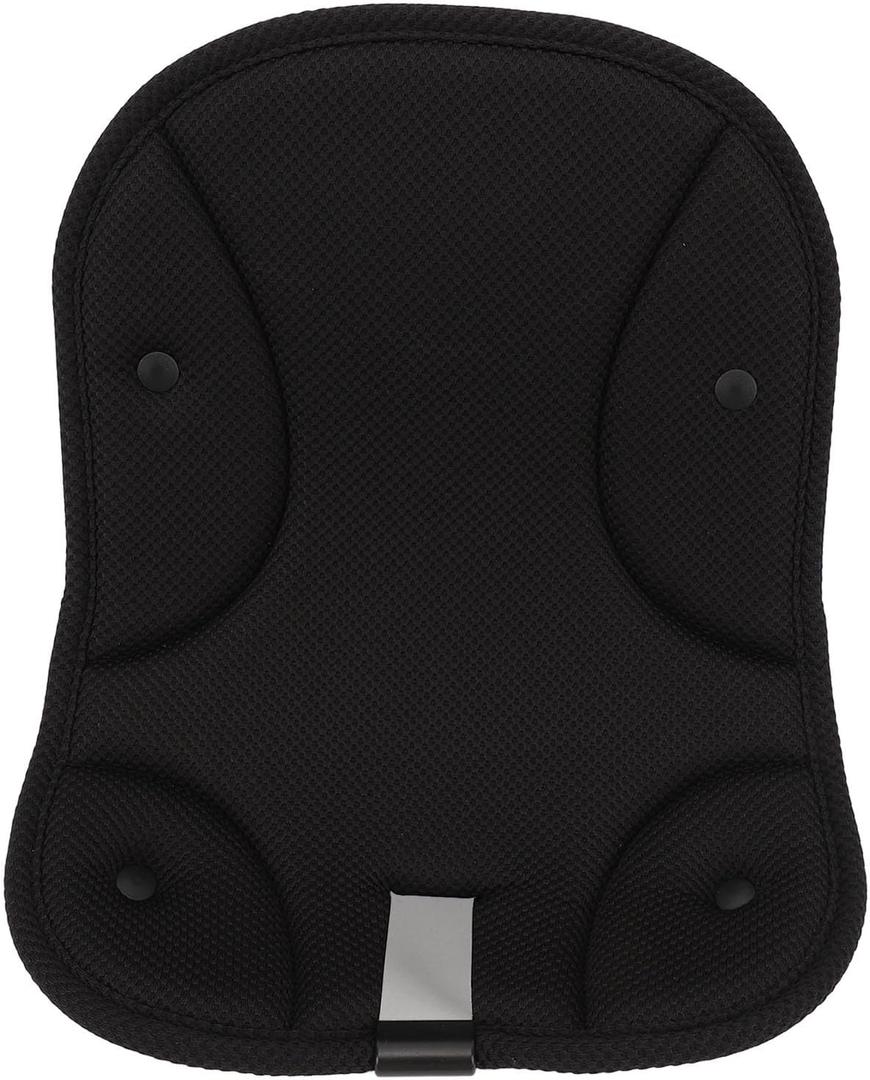 Asixxsix Ergonomic Lumbar Support Pillow, Seat Cushion with Non Slip Bottom, Improve Sitting Posture & Back Pain Relief, Breathable and Comfortable Back Cushion for Office Chair, Vehicle