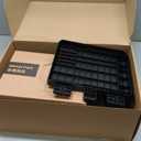 Klearlook Keyboard Tray Under Desk with 360 Rotation, Ergonomic Computer Keyboard & Mouse Tray 25"W11.02"D Sit Stand Desk Keyboard Holder w/Wrist Rest & Storage Drawer (Height is not Adjustable)