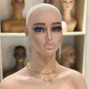 Mannequin Head with Shoulders Wig Display Head European and American Fashion Woman Manikin Heads (DE 487 HY)
