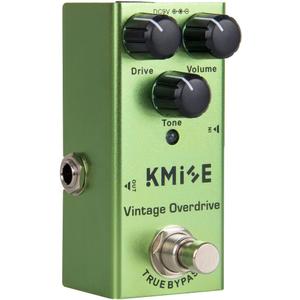 Kmise Vintage Overdrive Electric Guitar Effects Pedal Mini Single Type DC 9V True Bypass