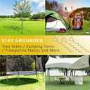 Tree Stake Kit, Heavy Duty Spiral Tree Stakes for Leaning Trees, Straightening Solution for Young Trees in Bad Weather