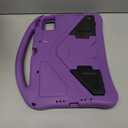 YRH Kids Case for Lenovo Idea Tab Plus 12.1 inch Tablet 2025, Model TB361FU, EVA Shockproof, with Stand Handle (Purple)
