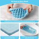 ChefAide Ice Cube Tray With Lids and Bins