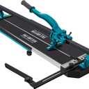 Mophorn 48 Inch Tile Cutter Single Rail Double Brackets Manual Tile Cutter 3/5 in Cap w/Precise Laser Manual Cutter Tools for Precision Cutting (48 Inch)