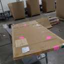 FORBATH Large Bathroom Mirror 72x30 Inches, Black Oversized Wall Mirror for 2 Sinks Aluminum Frame Wall Mounted Rounded Corner Modern Mirror for Bathroom Bedroom Entryway Living Room