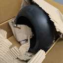 Bloomingville Minimalist Round Mango Wood Bowl, Black