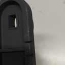 Delidigi Dual Charger Stand Holder Compatible with Apple Watch Ultra 3/2/1, SE 3/2/1, Series 11 10 9 8 7 6 5 4 3 2 1 (49/46/45/44/42/41/40/38mm) Silicone Double iWatch Charging Stand (Black, Charger Not Included!)