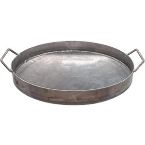 Fiesta Brands 18" Discada Disc Cooker Blade With 2" Sides High Heat Cooking Skillet, Disc BBQ, Cowboy Wok (No Stand 18 inch)