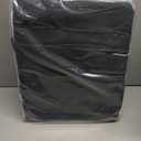 Hard Bottom Car Seat Cover for Dogs.Black Waterproof Dog Seat Cover for Back Seat Extender for Dogs,Scratch-Proof and Anti-Slip Car Dog Hammock for Large Dogs SUV,Black(Holds 500 Lbs)