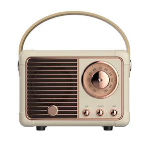Dosmix Retro Bluetooth Speaker, Vintage Decor, Portable Wireless Bluetooth Speaker, Cute Old Fashion Style for Kitchen Desk Bedroom Office Outdoor Accessories for iPhone Android