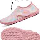 Racqua Girls Water Shoes Kids Barefoot Beach Swim Shoes Quick Dry Lightweight Boating Sport Pool Surfing Walking Aqua Shoes Little Kid Mermaid 12