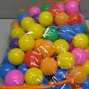 Vanland Ball Pit Balls for Baby and Toddler Phthalate Free BPA Free Crush Proof Plastic - Multicolored Pit Balls in Reusable Play Toys for Kids with Storage Bag (Bright Colors)