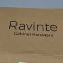 Ravinte 30 Pack Solid 6-1/4 Inch Kitchen Square Cabinet Handles Brushed Brass Drawer Pulls Kitchen Cabinet Hardware Handles