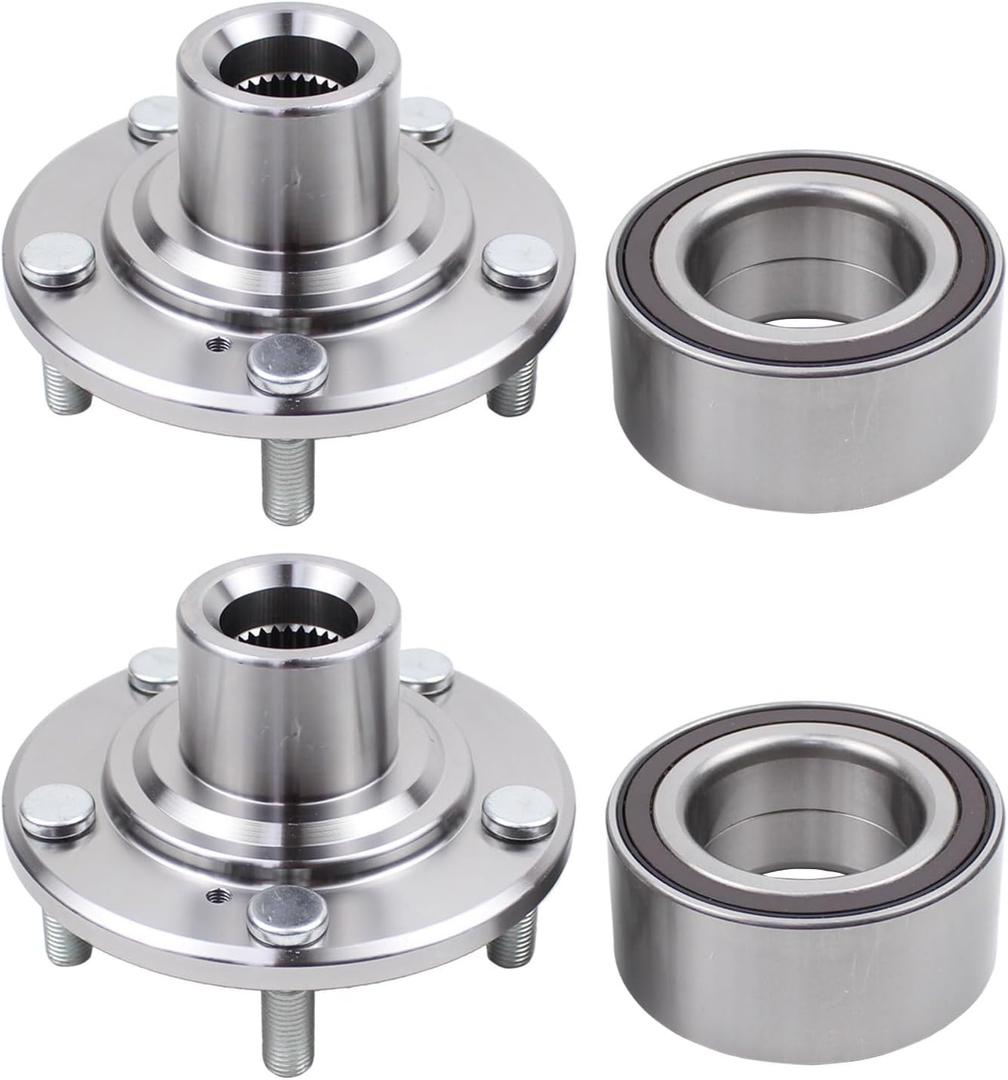 ApplianPar Front Driver and Passenger Side Wheel Hub Bearing Assembly for Honda Accord 2008-2012, Crosstour 2010-2015, Acura TSX 2009-2014