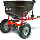 Agri-Fab 45-0463 Pull Behind Broadcast Spreader,130 lb. Hopper Capacity Designed for Seed, Fertilizer, Salt, Ice Melt with Universal Hitch,12 ft. Spread Width for Riding Lawn Mowers and Lawn Tractors