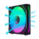 Lian Li 14RSLIN1B UNI Fan SL Infinity 140 Black/Reverse Blade/Single/Without Controller