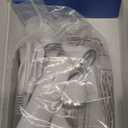 Dog Clippers Grooming Kit Hair Clipper-Low Noise Paw Trimmer- Rechargeable - Cordless Quiet Nail Grinder Shaver for Cats and Other Pets (White)