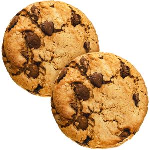 Unittype 2 Pcs 13.4" Chocolate Chip Cookie Pillows Round Throw Pillow Plush 3D Digital Print Funny Food Shaped Soft Stuffed Seat Pad Cushion for Halloween Bedroom Couch Sofa Chair Floor Decor Gifts