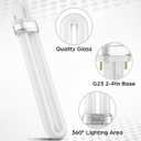 IMIKEYA 4pcs Nail Dryer Lamp Bulbs Tube Replacement 9W 365nm UV Bulb Light Bulb for Nail Art Gel Curing Drying Light Manicure Tool for DIY Lamp Light
