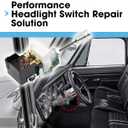 Headlight Switch Pigtail Kit 8Pin Connector Compatible with GM Chevy 1968-1984 Replace 01995179 1995179 D1588 19245093