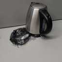 Chefman Stainless Steel Electric Kettle w/ 360 Swivel Base, Auto Shut Off & Boil Dry Protection, BPA-Free Interior and Cool-Touch Handle, 7+ Cup Capacity, 1.7 Liter, 1500W