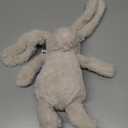 Best Pet Supplies Interactive Squeaky Dog Chew Toy, Ideal Dog Toys for Chewers, Small, Medium & Large Dogs, and Fetch Lovers - Bunny (Beige), Large